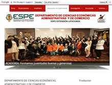 Tablet Screenshot of deceac-el.espe.edu.ec