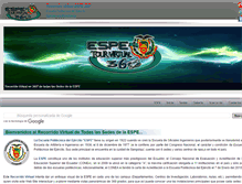 Tablet Screenshot of 360.espe.edu.ec